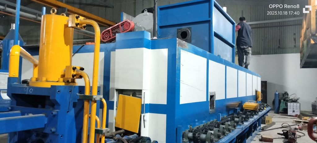 Máy đùn nhôm Lò nung phôi nhiều cây