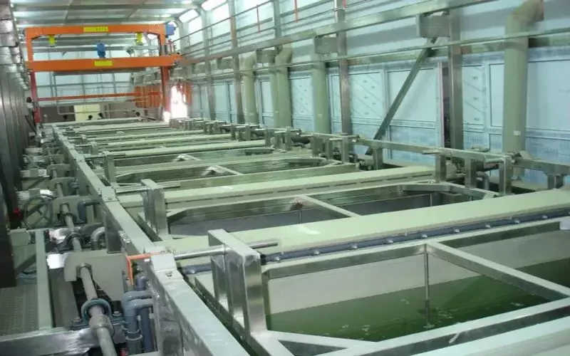 Lắp đặt dây chuyền xi mạ nhôm